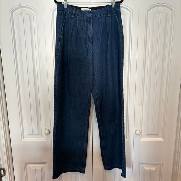 Abercrombie & Fitch Wide Leg Trouser Jeans Size 10/30 - Picture 1 of 8